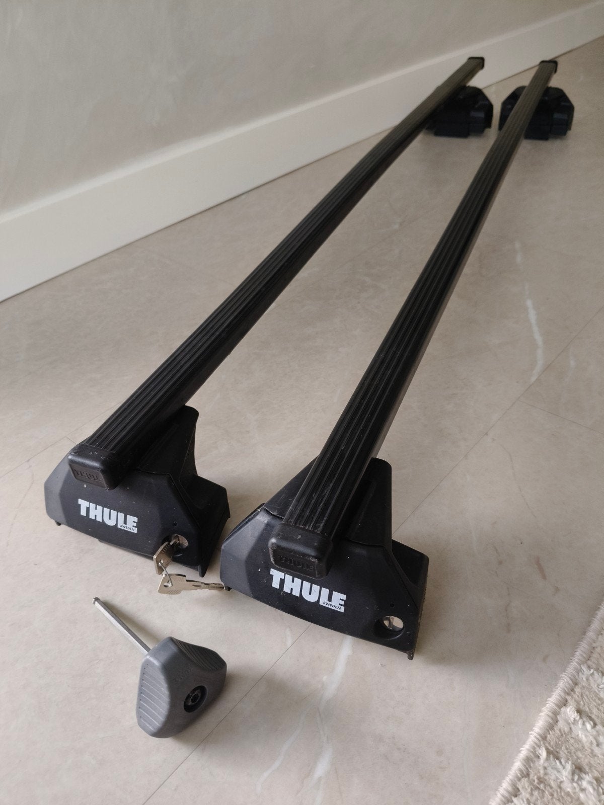 Thule dakdragers evo clamp Mitsubishi Outlander bj 2012-2021, Auto diversen, Dakdragers, Ophalen of Verzenden, Zo goed als nieuw