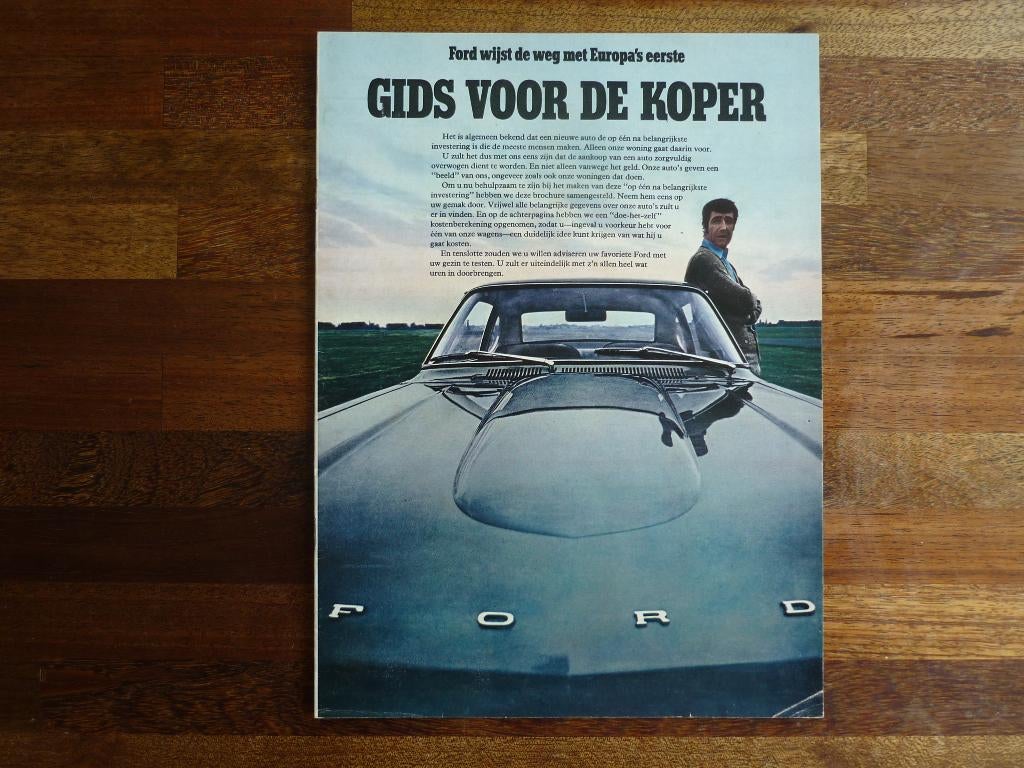 Ford Gids voor de koper (1969/1970), Ophalen of Verzenden, Zo goed als nieuw, Ford