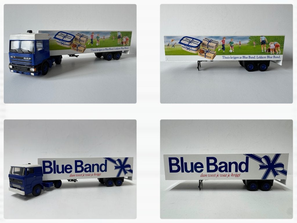 Lion Car: DAF 3300 en 95 350 ATI truck, Blue Band trailer, Ophalen of Verzenden, Zo goed als nieuw, Bus of Vrachtwagen, Overige merken