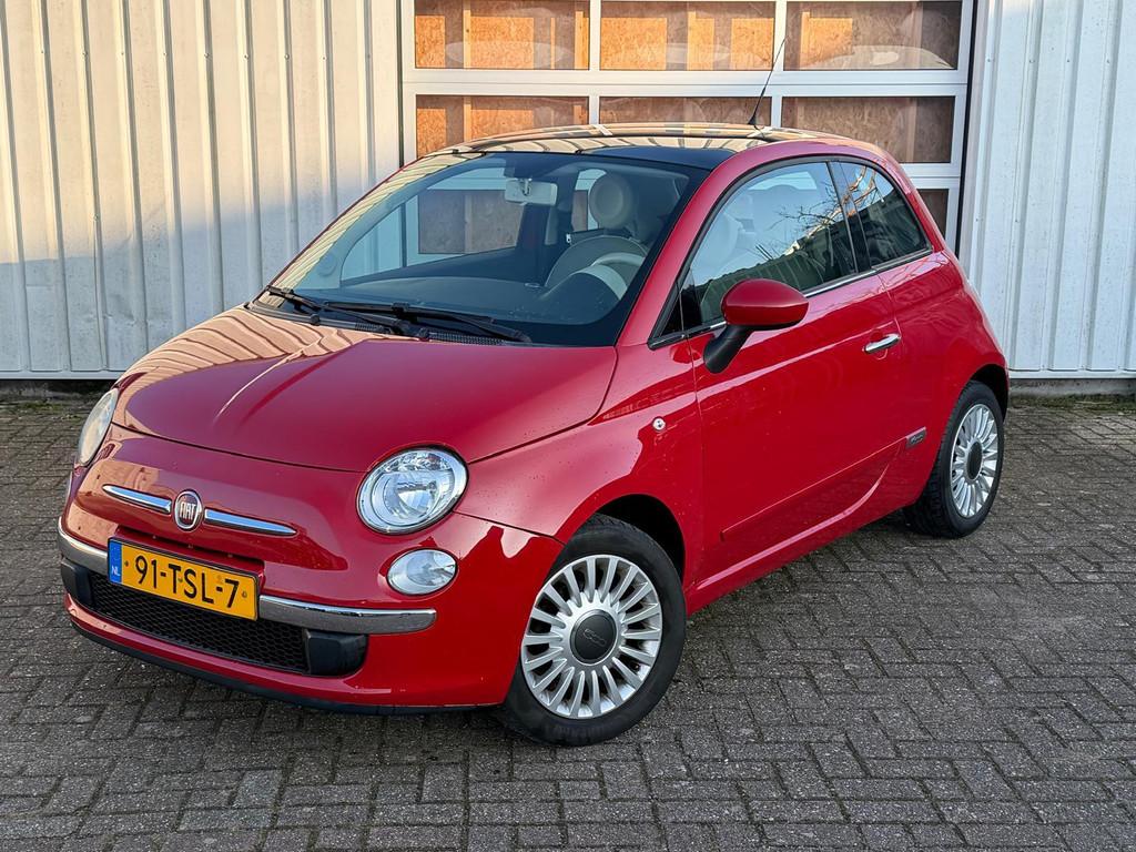 Fiat 500 1.2 Lounge, Euro 5, Stof, Gebruikt, 4 cilinders