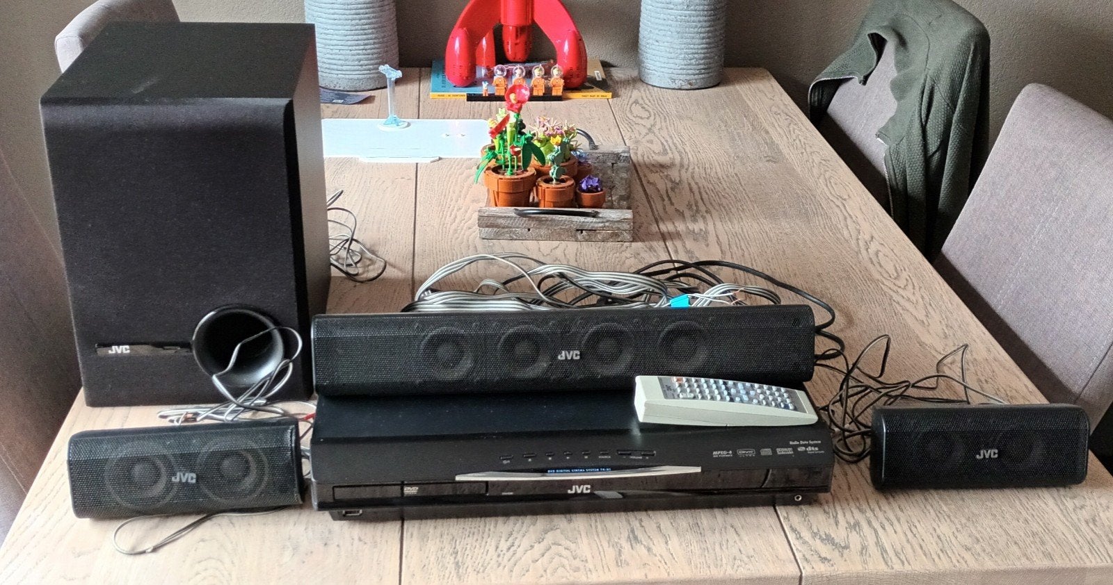 JVC TH-U1 DVD Home Cinema System, Ophalen, JVC, Dvd-speler, Gebruikt