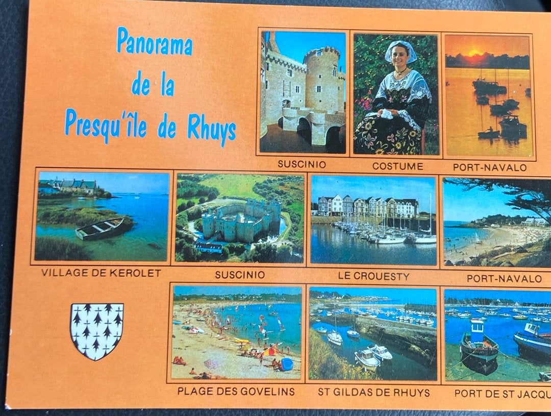 Ansichtkaarten van Bretagne/ Golf du Morbihan (jr80-90), Verzamelen, Ophalen of Verzenden, 1980 tot heden, Frankrijk