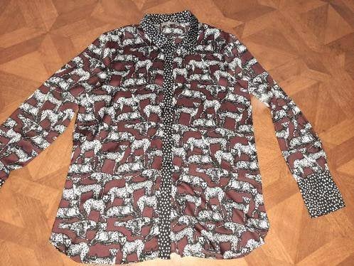 Jake's blouse met luipaarden maat 38, Kleding | Dames, Ophalen of Verzenden, Zo goed als nieuw, Maat 38/40 (M), Meerkleurig