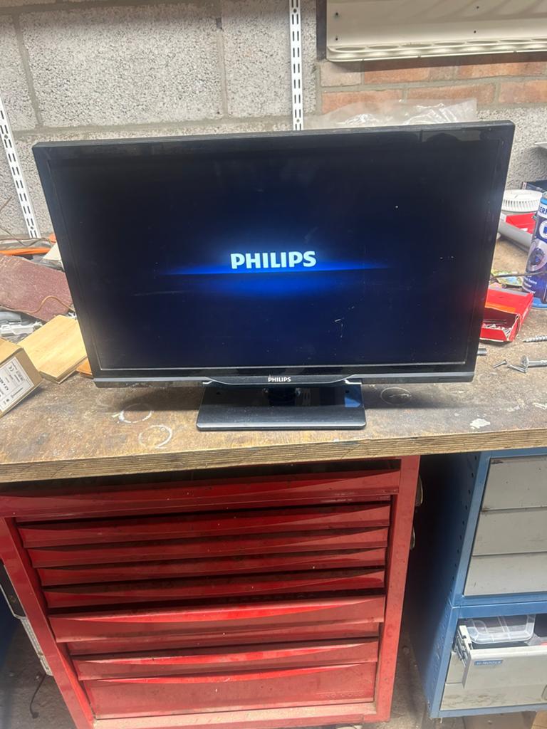 Philips 22 inch tv beeldscherm, Philips, Gebruikt, 50 Hz, Ophalen of Verzenden