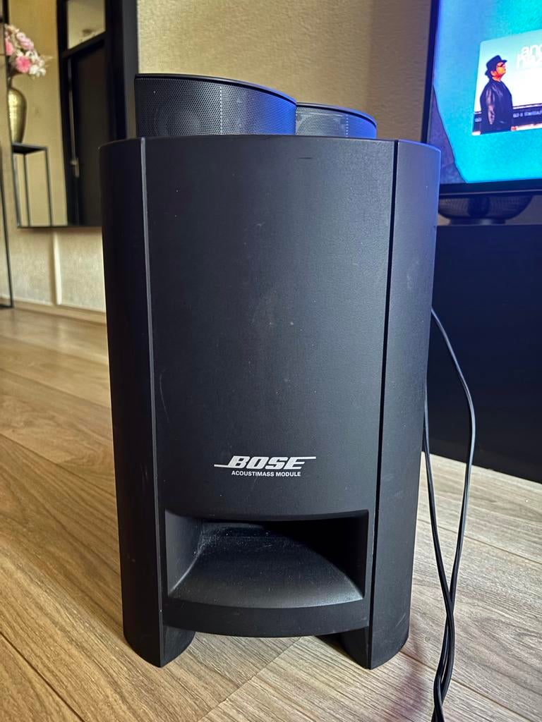 Bose CineMate GS Series II digitaal home theater systeem, Gebruikt, 2.1-systeem, 70 watt of meer, Overige spelers