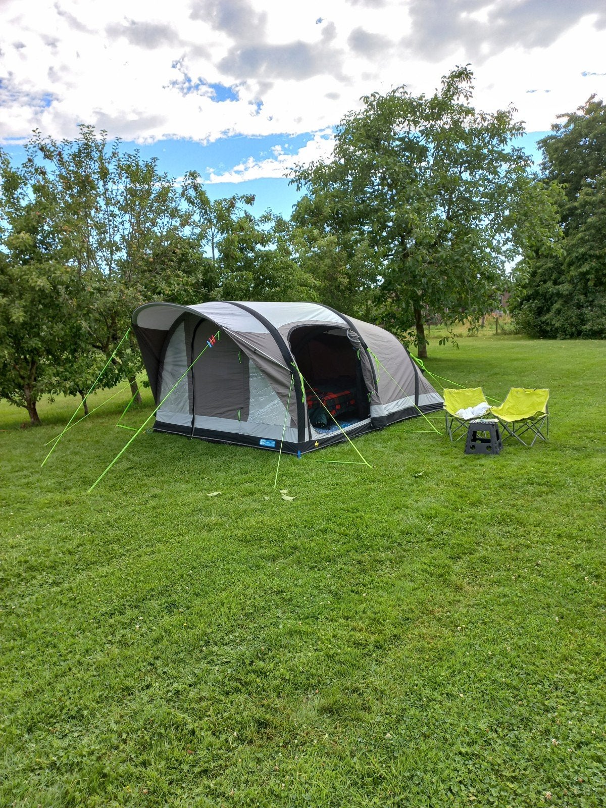 Opblaastent, Caravans en Kamperen, Tenten, Ophalen