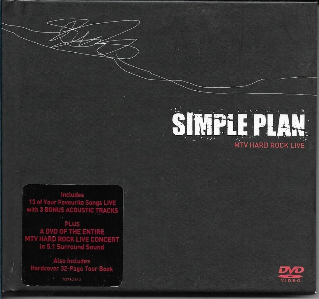Simple Plan - MTV hardrock Live (cd + dvd), Ophalen of Verzenden, Gebruikt