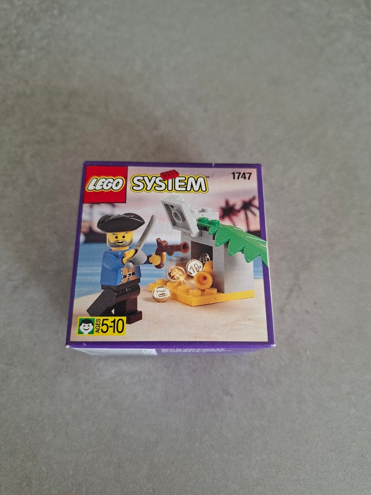 Lego piraten set 1747 - Treasure Suprise - Nieuw in doos, Inclusief doos, Lego, Nieuw, Complete set