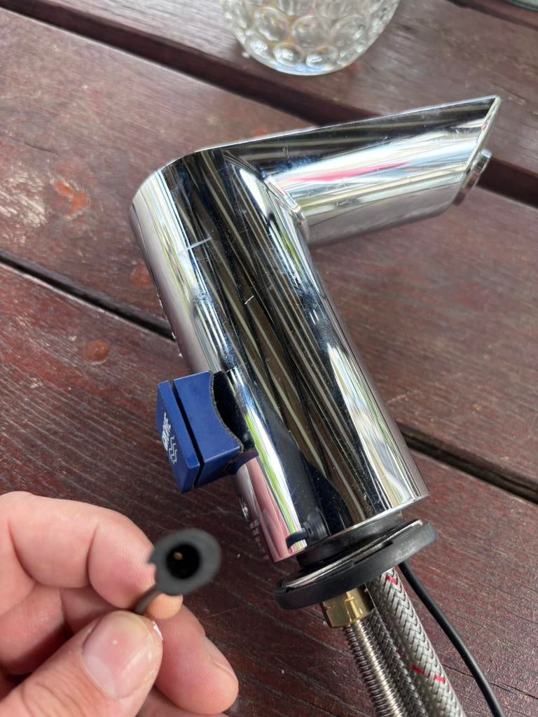 Grohe elektrische sensor kraan, Doe-het-zelf en Verbouw, Sanitair, Ophalen, Chroom, Kraan