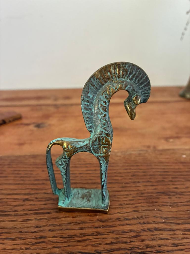 Antiek paardje brons, Ophalen of Verzenden, Zo goed als nieuw