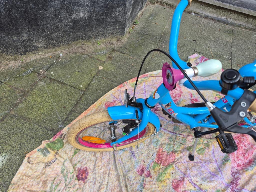 K3 - Kinderfiets - Vrouwen - Lichtblauw - 16, Ophalen, Gebruikt, Handrem, K3