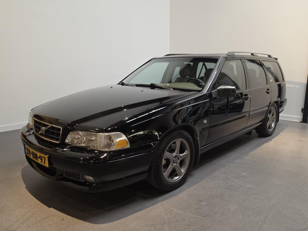 Originele Nederlandse Volvo V70 2.3 R AWD AUT 1999 Zwart, Automaat, Zwart, Stationwagon, Vierwielaandrijving