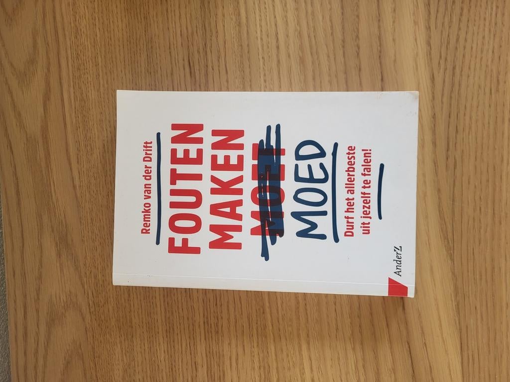 Fouten Maken Moed - Remko van der Drift, Boeken, Ophalen of Verzenden, Zo goed als nieuw