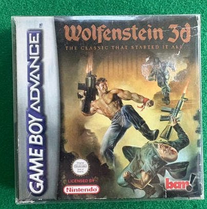 Wolfenstein 3D GBA, Spelcomputers en Games, Games | Nintendo Game Boy, Gebruikt, Vanaf 18 jaar, Shooter, 1 speler