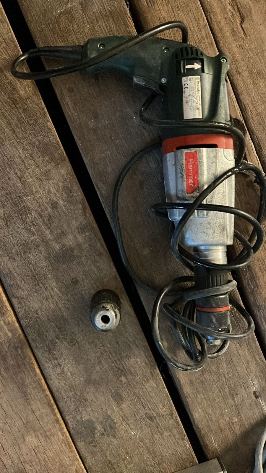 Metabo UHE 28 Multi Boorhamer - Krachtig en Veelzijdig, Boor- en/of Breekhamer, Ophalen of Verzenden, Variabele snelheid, Gebruikt