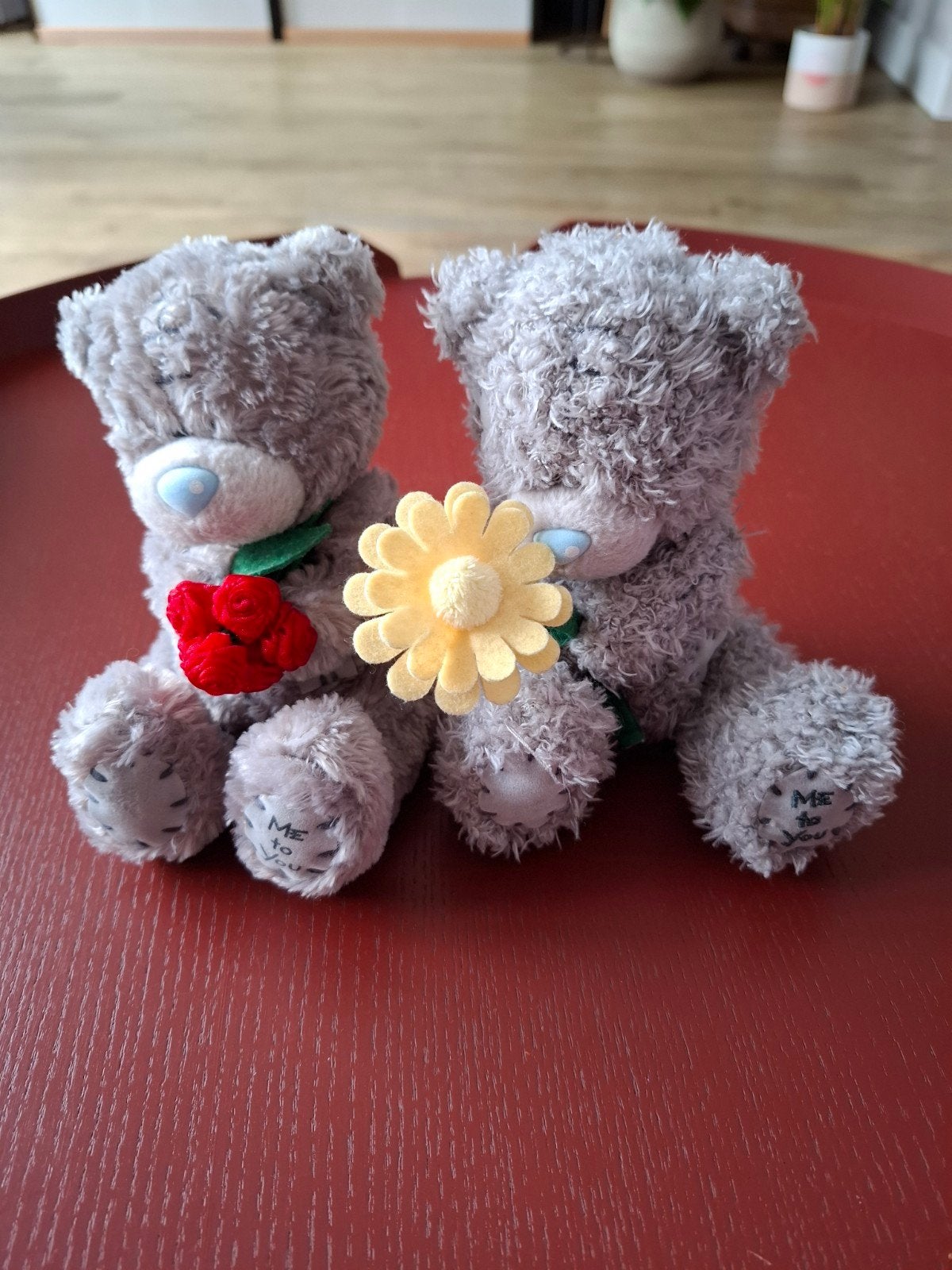 Me to You Tatty Teddy knuffel met bloem, Overige merken, Overige karakters, Beer, Grijs