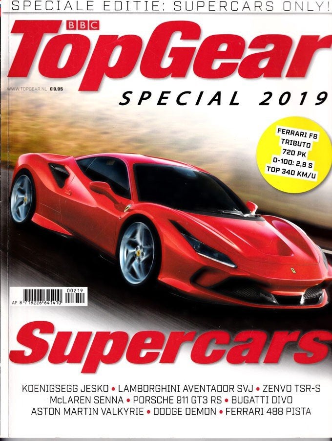 TopGear Special 2019 ( NL ): Aston Martin Vanquish - Porsche, Ophalen of Verzenden, Gelezen, Algemeen