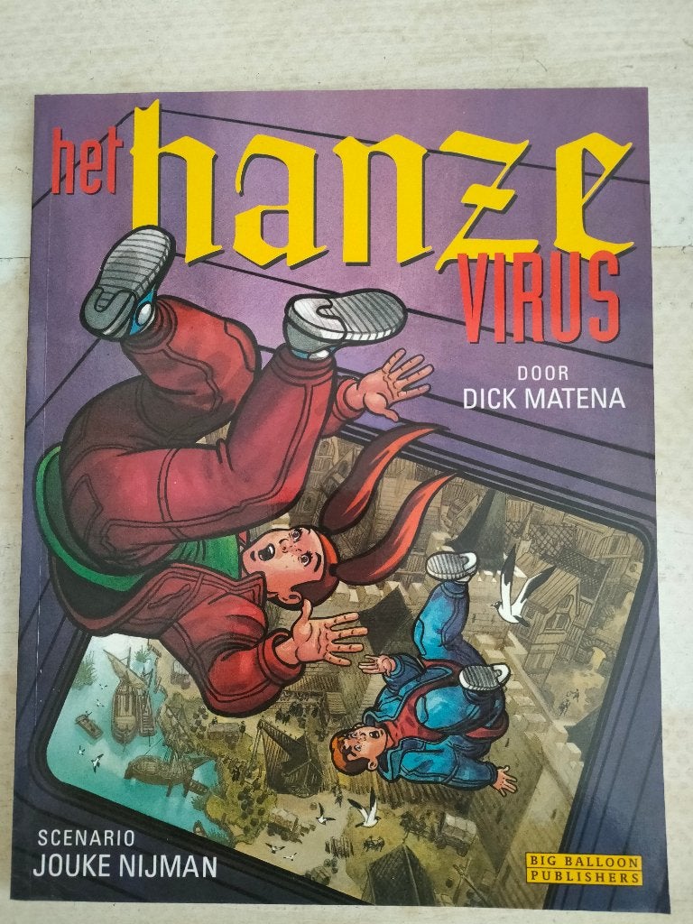 HET HANZEVIRUS (jfb-1€), Eén stripboek, Ophalen of Verzenden, Gelezen