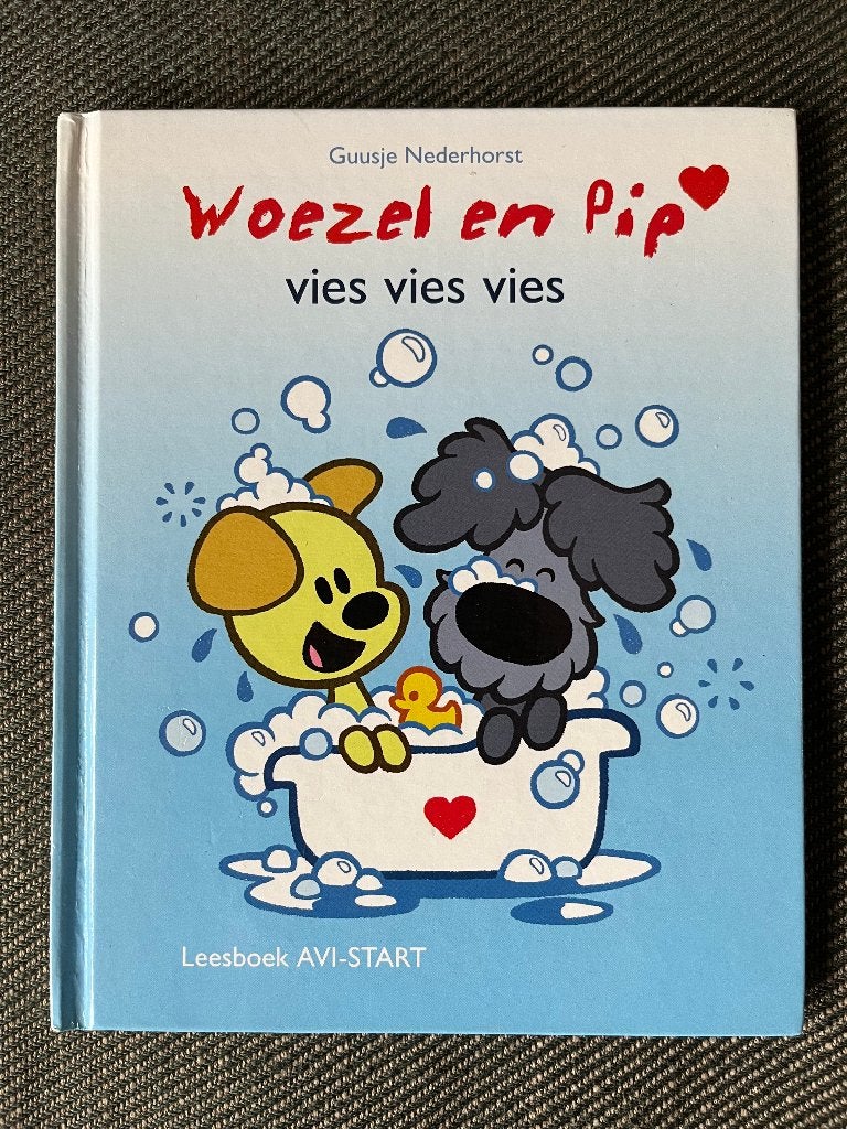 Woezel en Pip - vies vies vies. (AVI start), Boeken, Fictie algemeen, Ophalen of Verzenden, Zo goed als nieuw, Voorleesboek