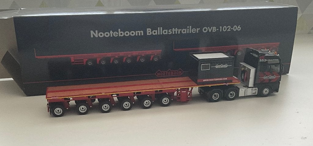 MAN Nooteboom Ballasttrailer OVB-102-06, Verzenden, Zo goed als nieuw, Bus of Vrachtwagen, Wsi