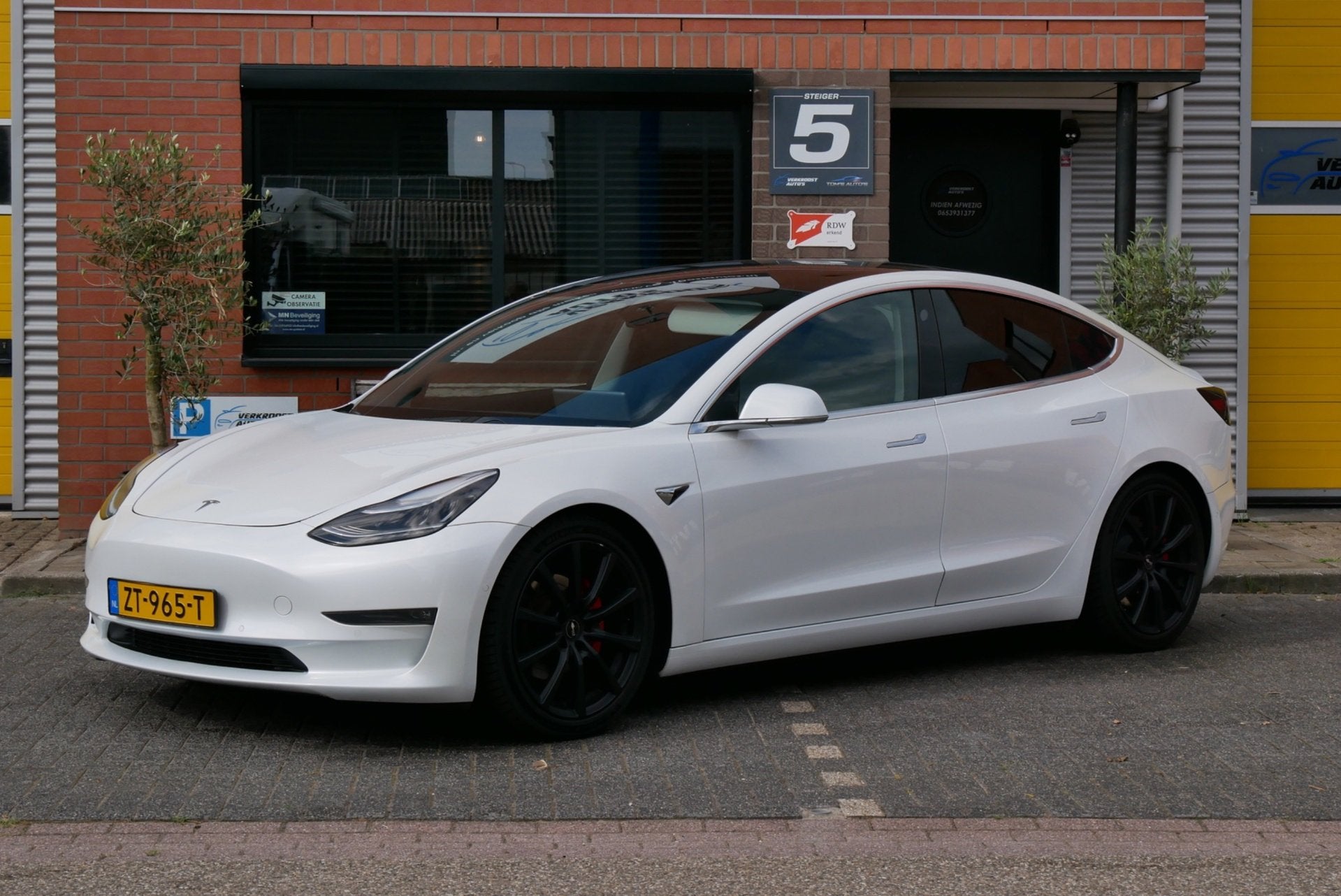 Foto 3 van Tesla Model 3 Performance AWD.pb1n. 75 kWh pano org ned. 62d