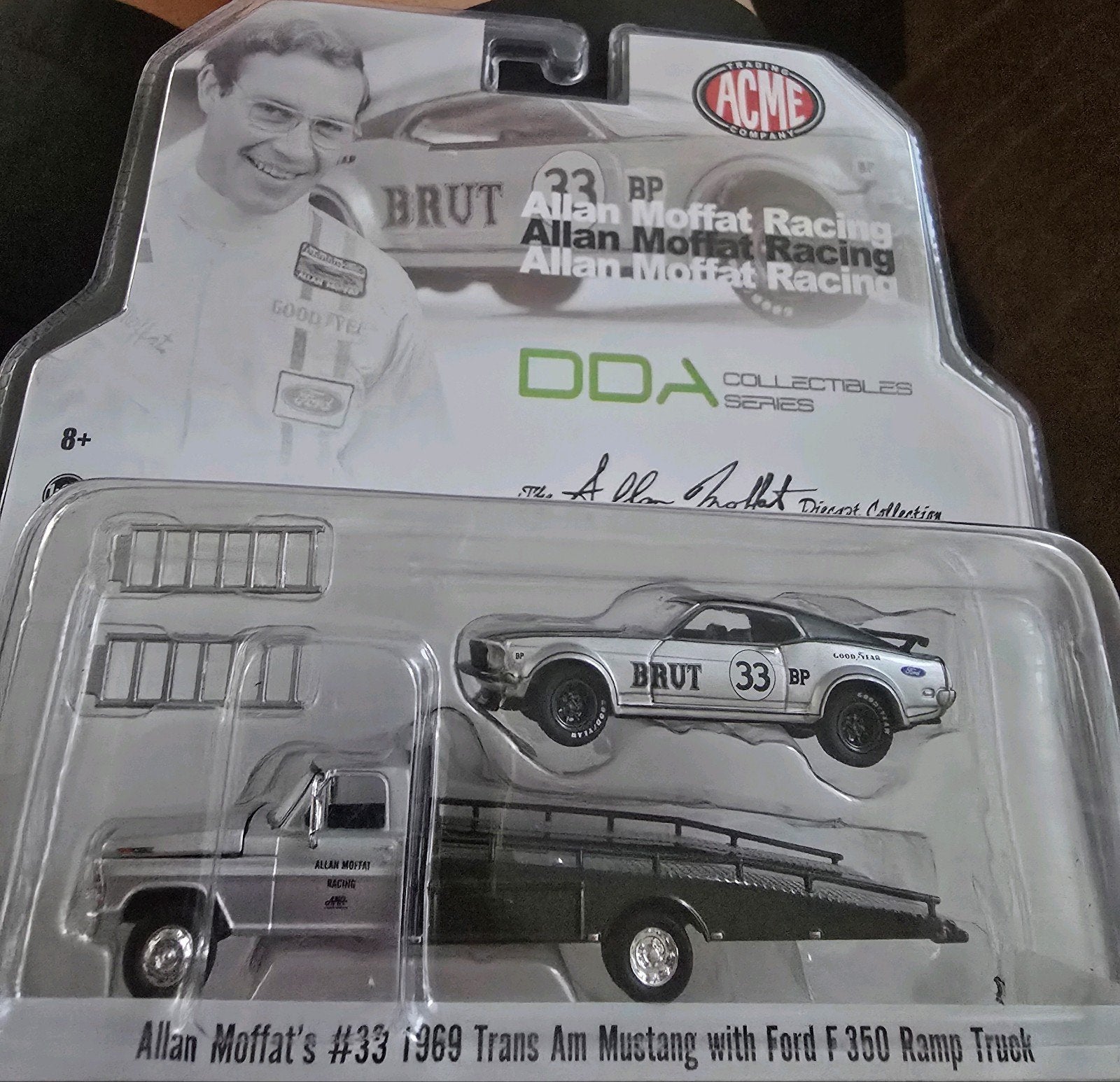 Allan Moffat's #33 1969 Trans Am Mustang met Ford F-350, Ophalen of Verzenden, Nieuw, Auto