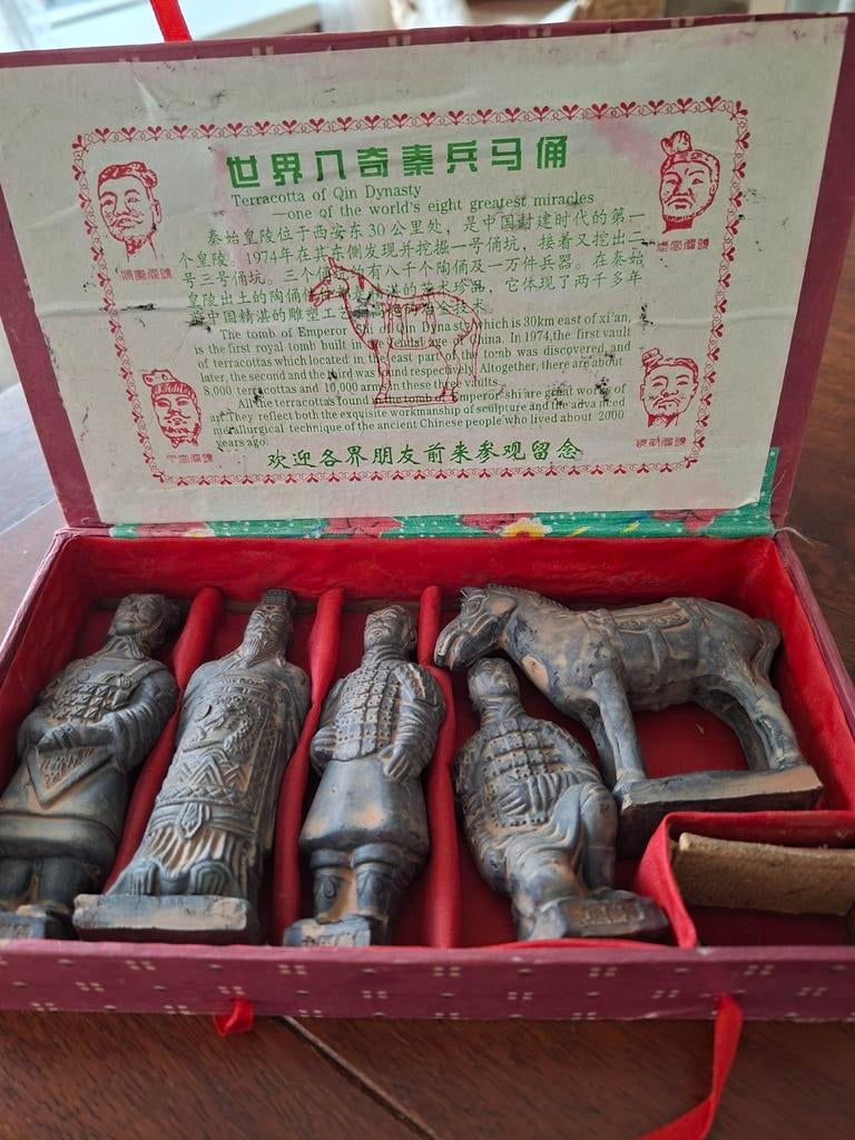 Terracotta leger, Verzamelen, Beelden en Beeldjes, Ophalen of Verzenden, Zo goed als nieuw, Mens