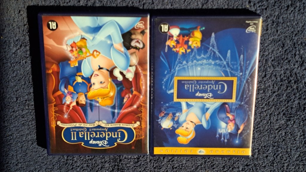 Cinderella 1 & 2, Alle leeftijden, Ophalen of Verzenden, Zo goed als nieuw, Amerikaans