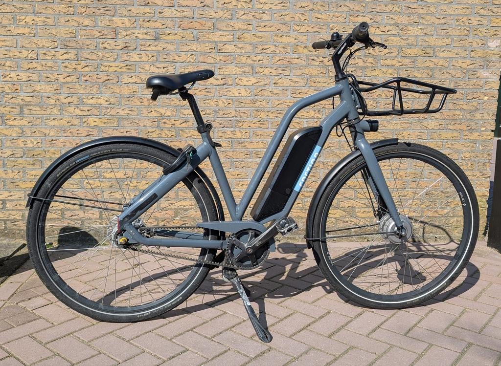 Elektrische fiets Cortina Oxxio met getande riem, Ophalen, Gebruikt, Minder dan 10 versnellingen, Overige merken