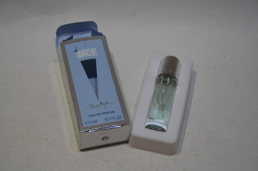 Miniatuur Mugler Innocent 5 ml EdP, nieuw & OVP, Verzenden, Nieuw, Miniatuur, Gevuld
