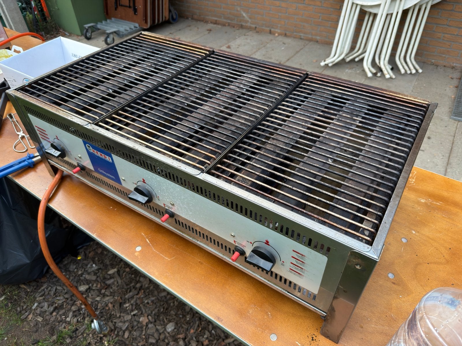 Hendi gas barbecue, Tuin en Terras, Ophalen, Gebruikt