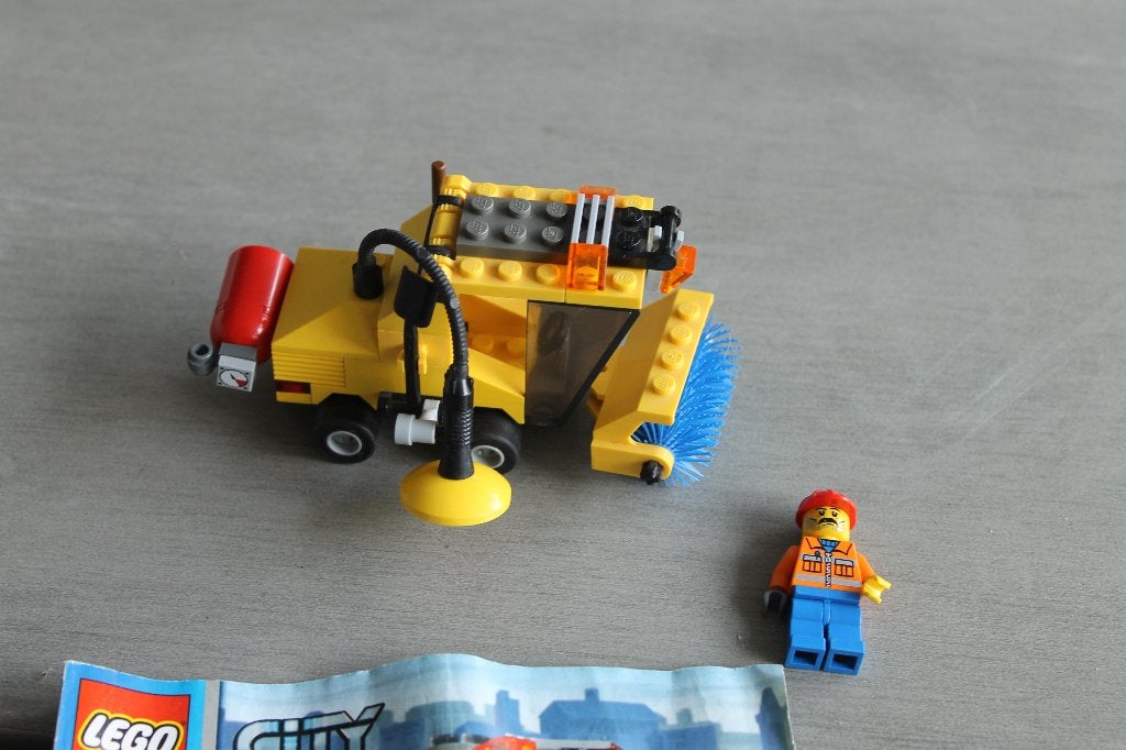 lego city straatveger 7242, City, Lego, Ophalen of Verzenden, Zo goed als nieuw