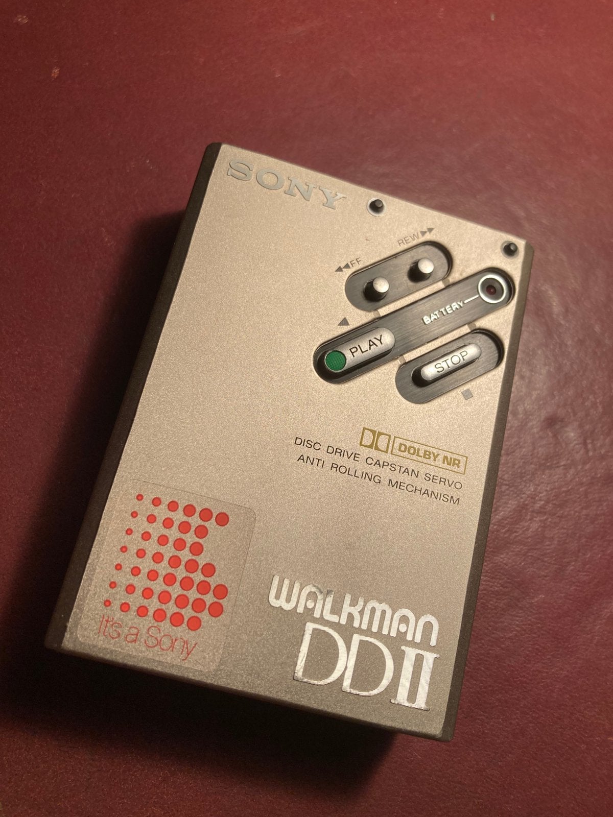 Sony Walkman . WM-DDII, Ophalen, Walkman