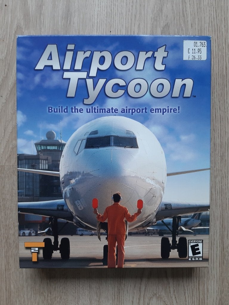 Airport Tycoon, Big Box PC spel, Gebruikt, Verzenden, 1 speler, Vanaf 3 jaar