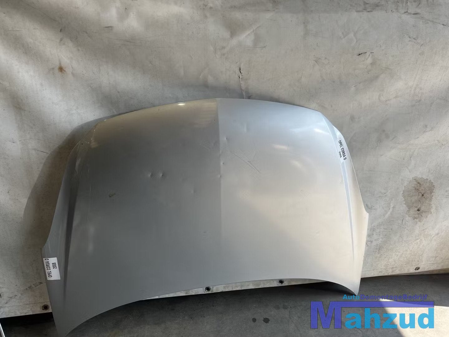 OPEL CORSA D Grijs zilver Motorkap 2006-2014, Auto-onderdelen, Carrosserie en Plaatwerk, Gebruikt, Opel Automobile GmbH, Ophalen of Verzenden