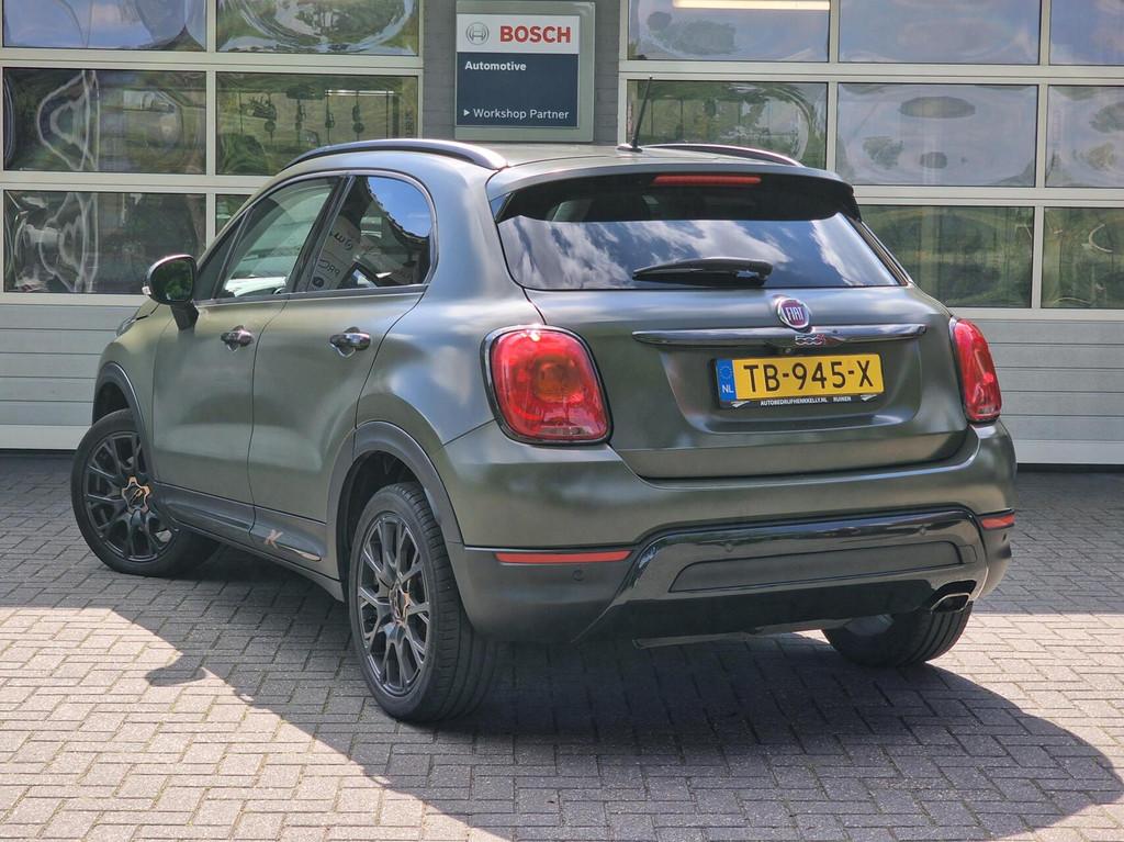 Fiat 500 X Cross 1.4 Turbo MultiAir S-Design Cross mat-green, Gebruikt, 4 cilinders, Met garantie (alle), 500X