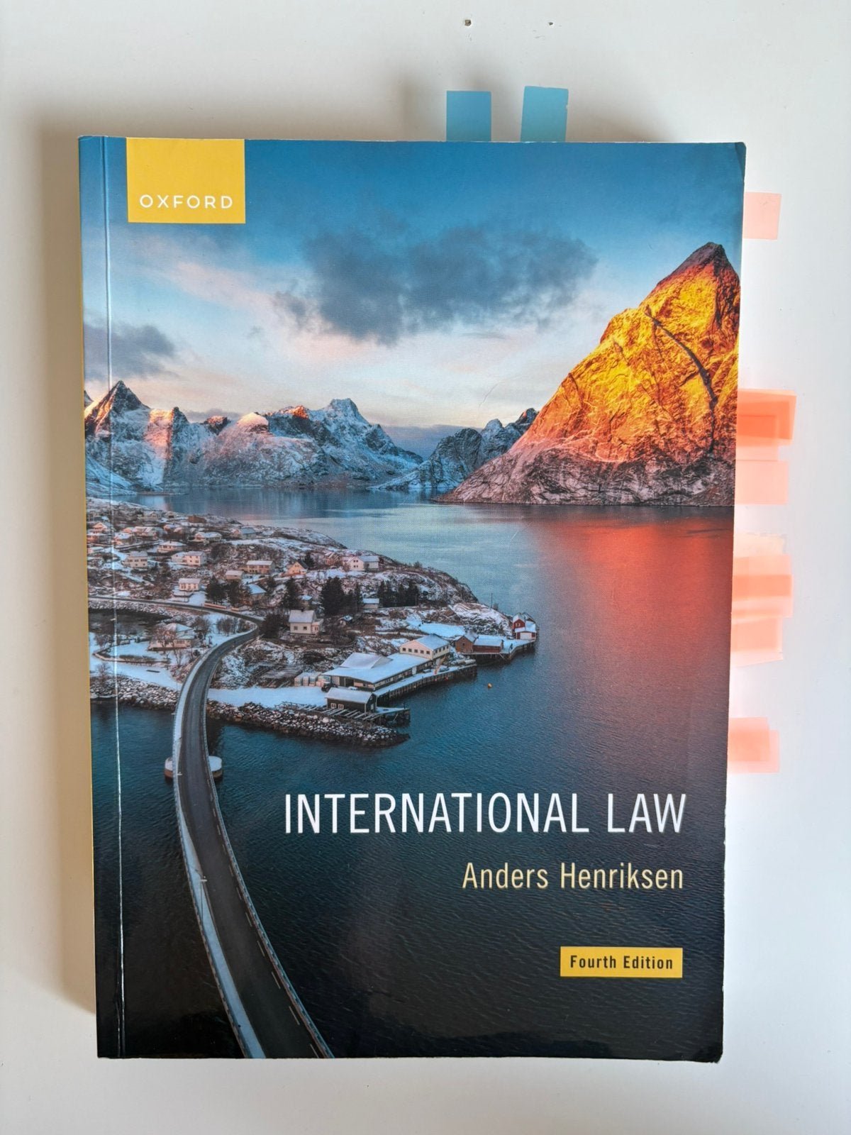 International Law Anders Henriksen 4th Edition, Ophalen of Verzenden, Alpha, Zo goed als nieuw, WO