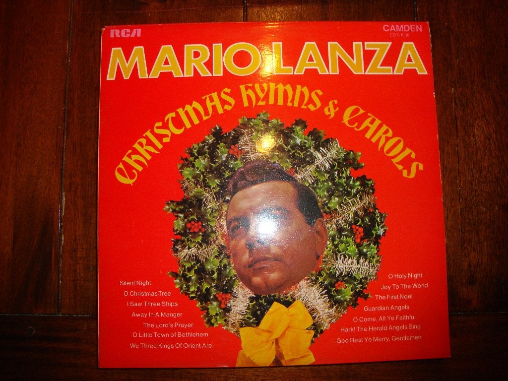 LP Mario Lanza / Christmas hymns and carols (1963), LP, Gebruikt, Pop, Ophalen of Verzenden