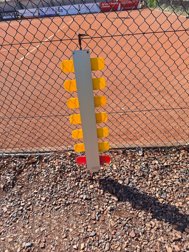 10 Tennis scorenborden voor de tennisbaan, Sport en Fitness, Tennis, Gebruikt, L00, Overige typen, Ophalen