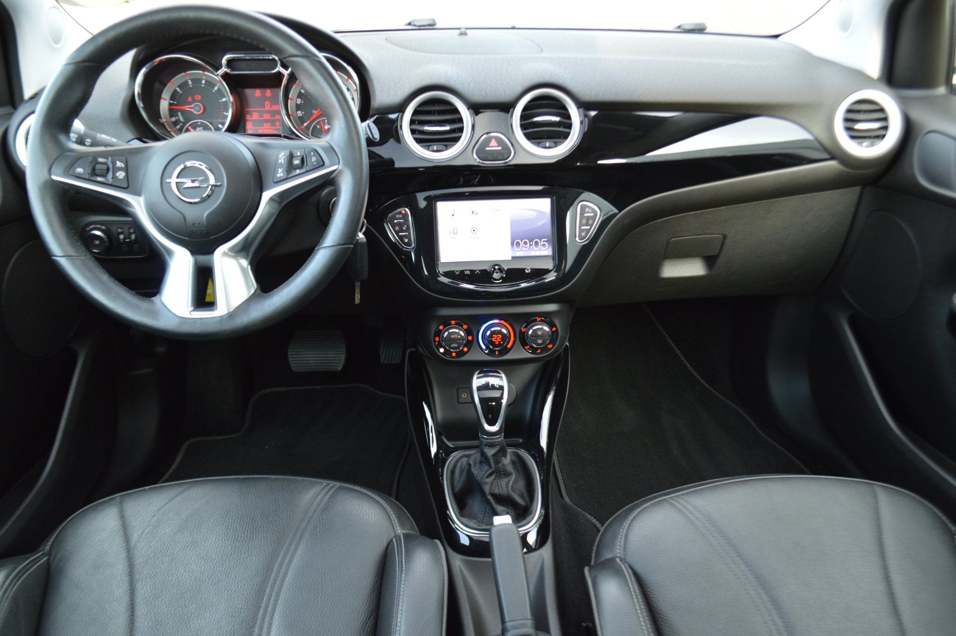 Opel ADAM 1.4 DEALERONDERH AUTOMAAT, PANORAMA NL-AUTO, GARAN, Auto's, Opel, 4 cilinders, 4 stoelen, Zwart, Bedrijf