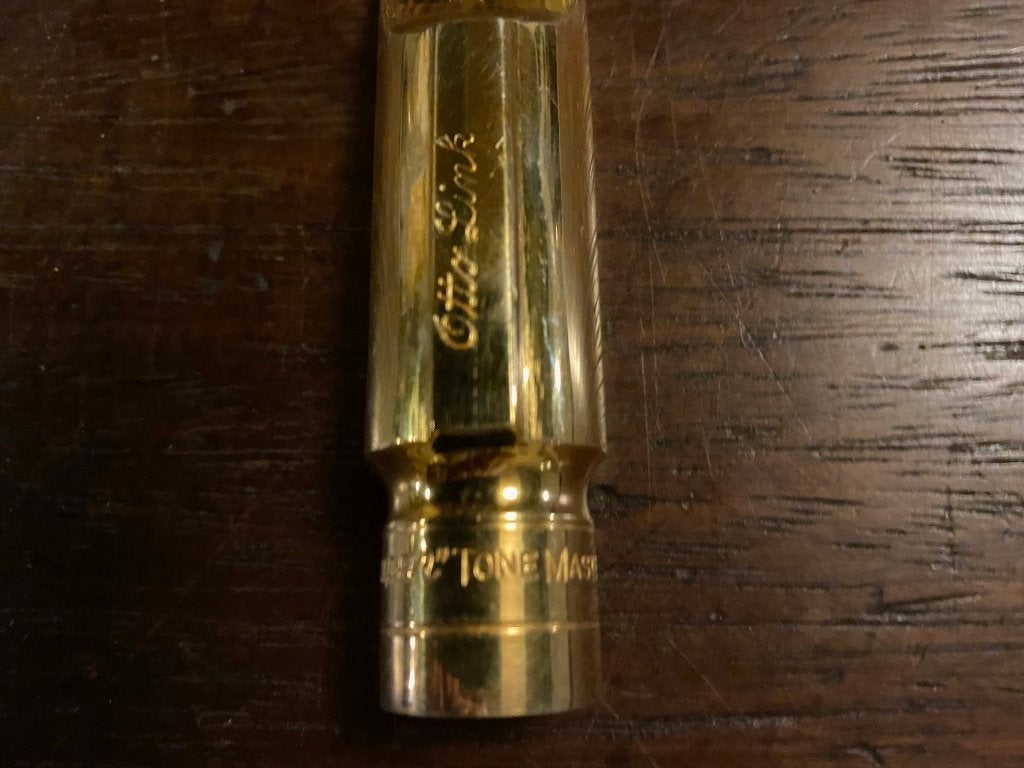 Metalen mondstuk tenorsaxofoon Otto Link Super Tone Master, Ophalen of Verzenden, Zo goed als nieuw, Tenor