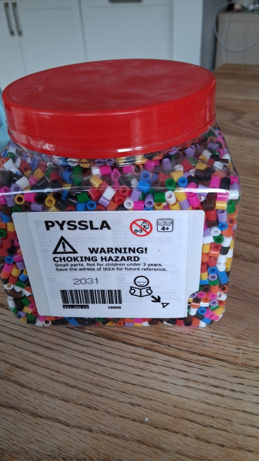 Ikea nieuwe pot strijkkralen, Ophalen of Verzenden, Nieuw