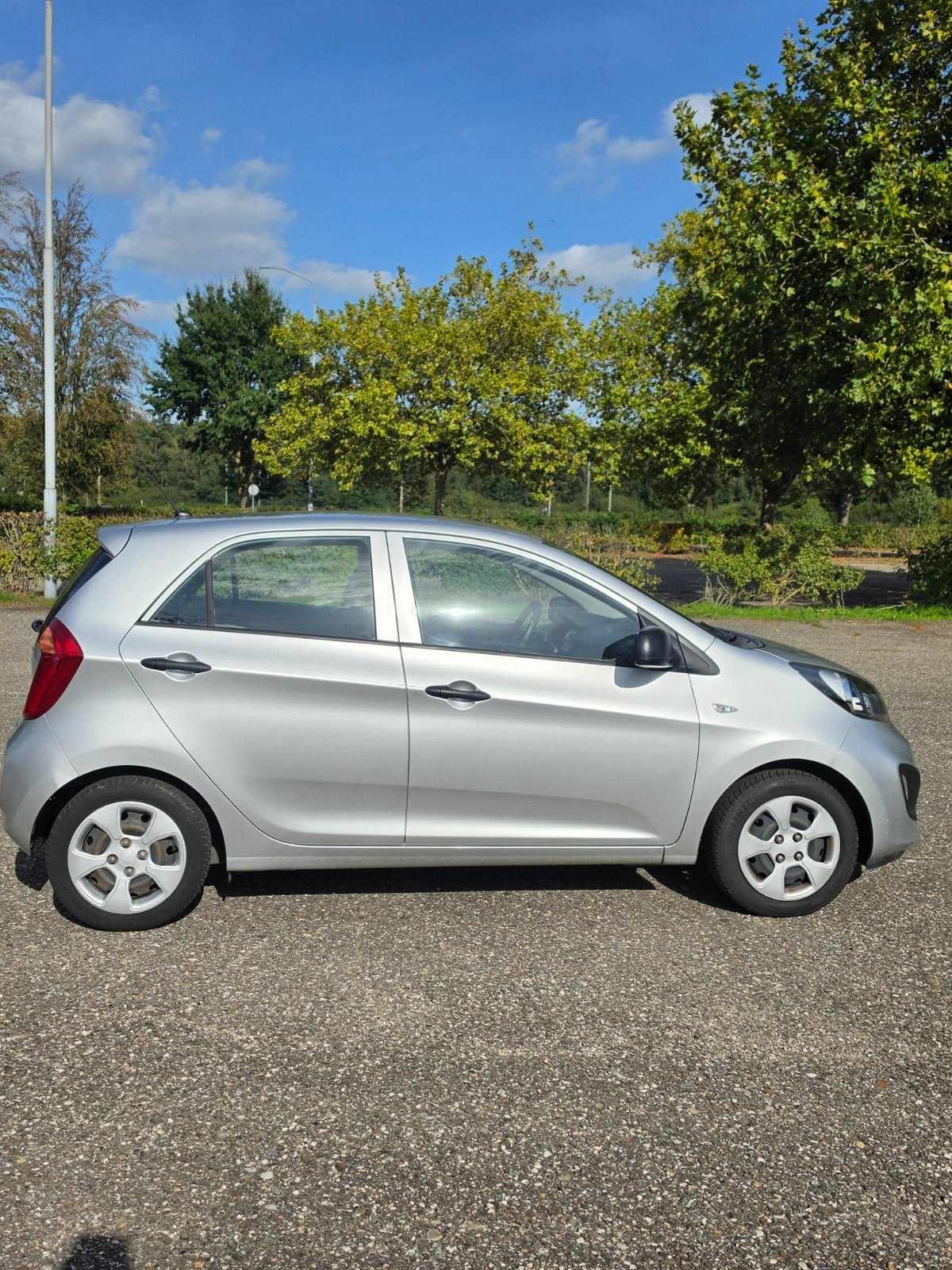Kia Picanto 1.0 Cvvt 5-DRS 2012 Grijs, Voorwielaandrijving, Stof, Zwart, 400 kg