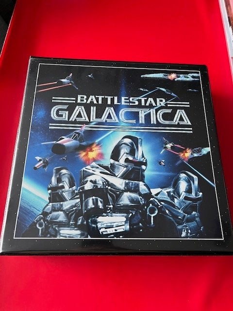 Battlestar Galactica 1978 + 1996 Trading Cards, Verzamelen, Ophalen of Verzenden, Nieuw, Tv, Foto of Kaart