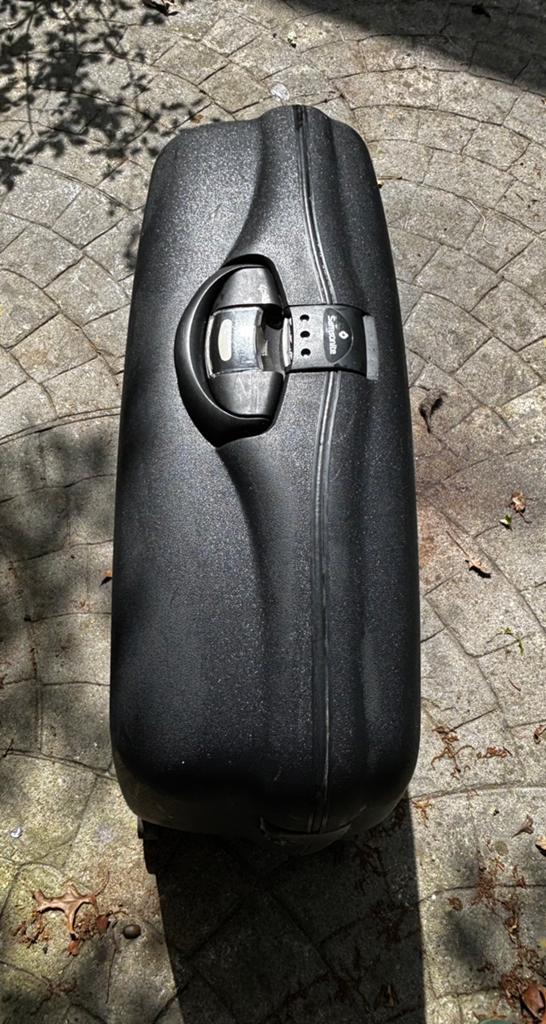 Samsonite koffer, Gebruikt, Hard kunststof, 70 cm of meer, Wieltjes