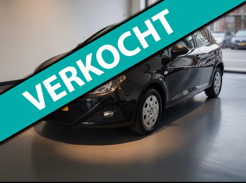 Seat Ibiza 1.2 Club-airco-elek ramen-4 nieuwe banden-nette a, Voorwielaandrijving, Euro 5, 60 pk, 1198 cc