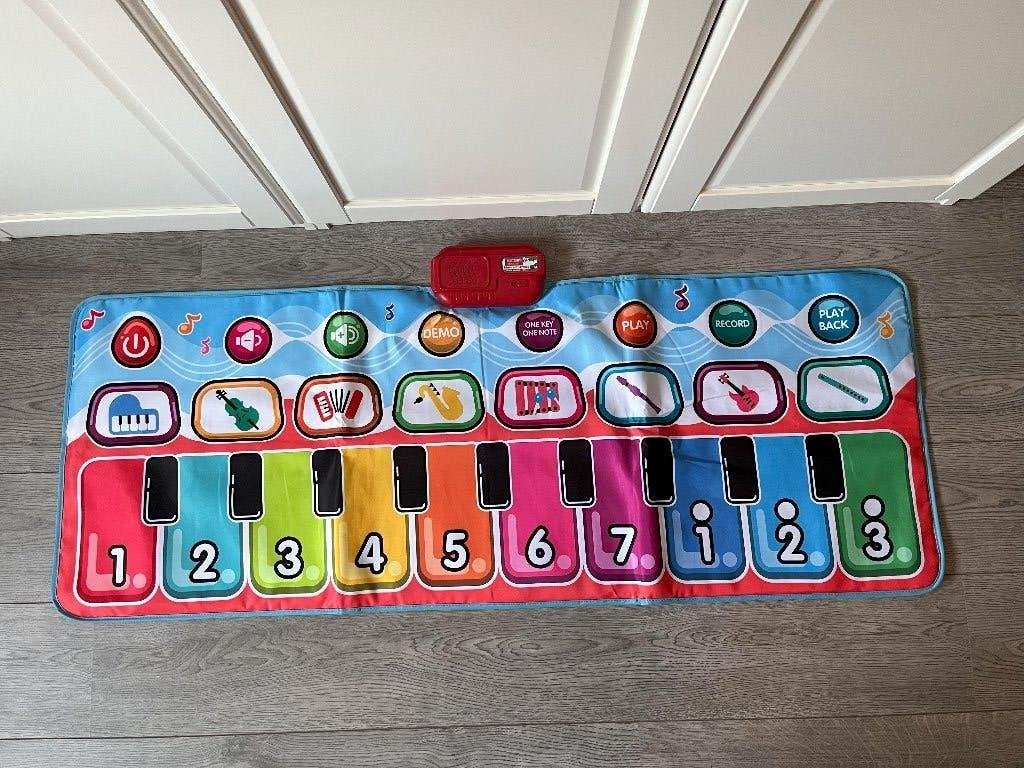 Bontempi elektronische muziekmat, Ophalen of Verzenden, Zo goed als nieuw, Elektronica, Met geluid
