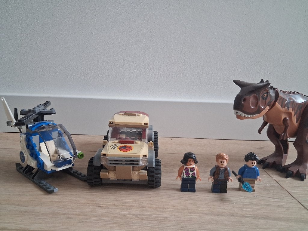 LEGO Jurassic World 76941 (Carnotaurus), Ophalen, Jurassic World, Lego, Zo goed als nieuw
