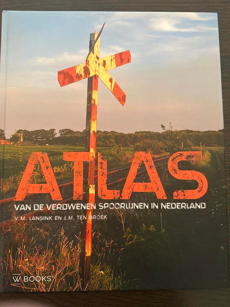 Atlas van de verdwenen spoorlijnen in Nederland, Verzamelen, Ophalen of Verzenden, Nieuw, Trein, Boek of Tijdschrift