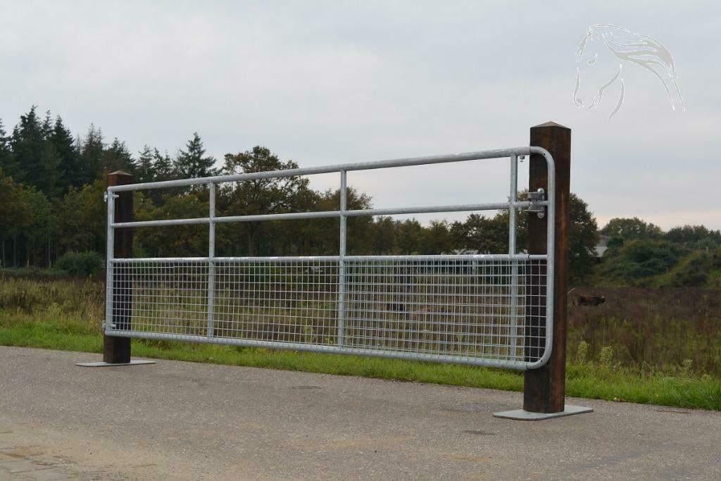 Weidepoort, IJzerenpoort, Poorten, Hek, Poort, Dieren en Toebehoren, Stalling en Weidegang, Weidegang, Sales@veldomheiningen.nl